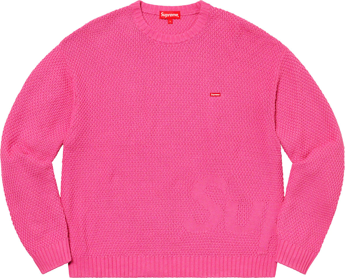 Textured Small Box Sweater - fall winter 2020 - Supreme