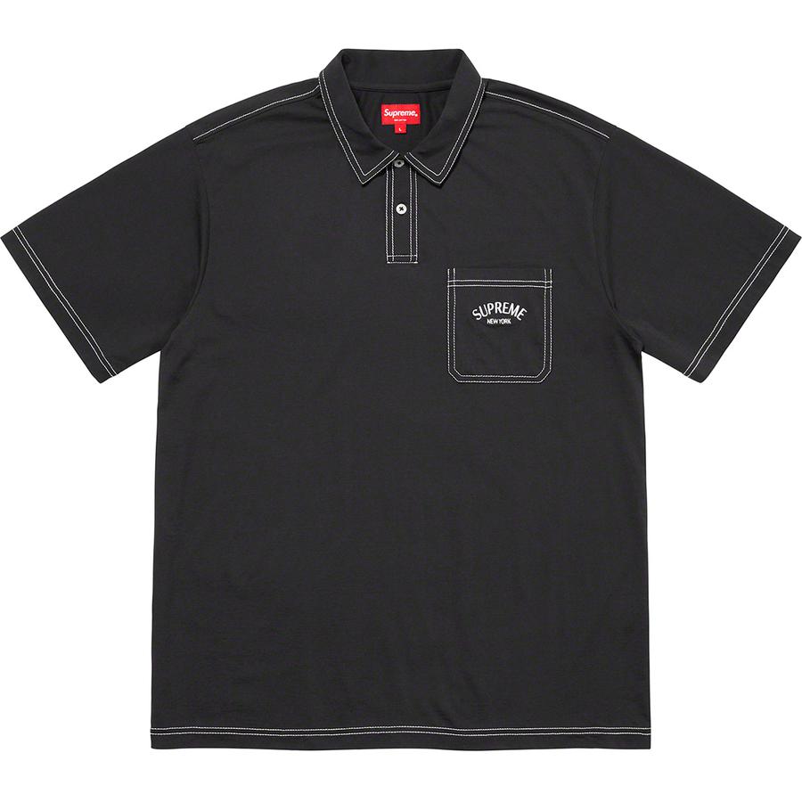 Details on Contrast Stitch Polo  from fall winter
                                                    2020 (Price is $98)