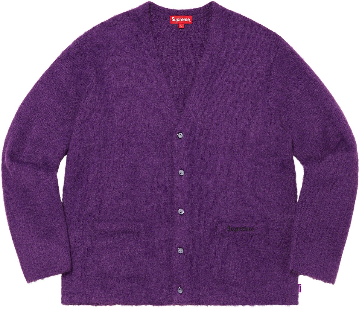 Brushed Mohair Cardigan - fall winter 2020 - Supreme