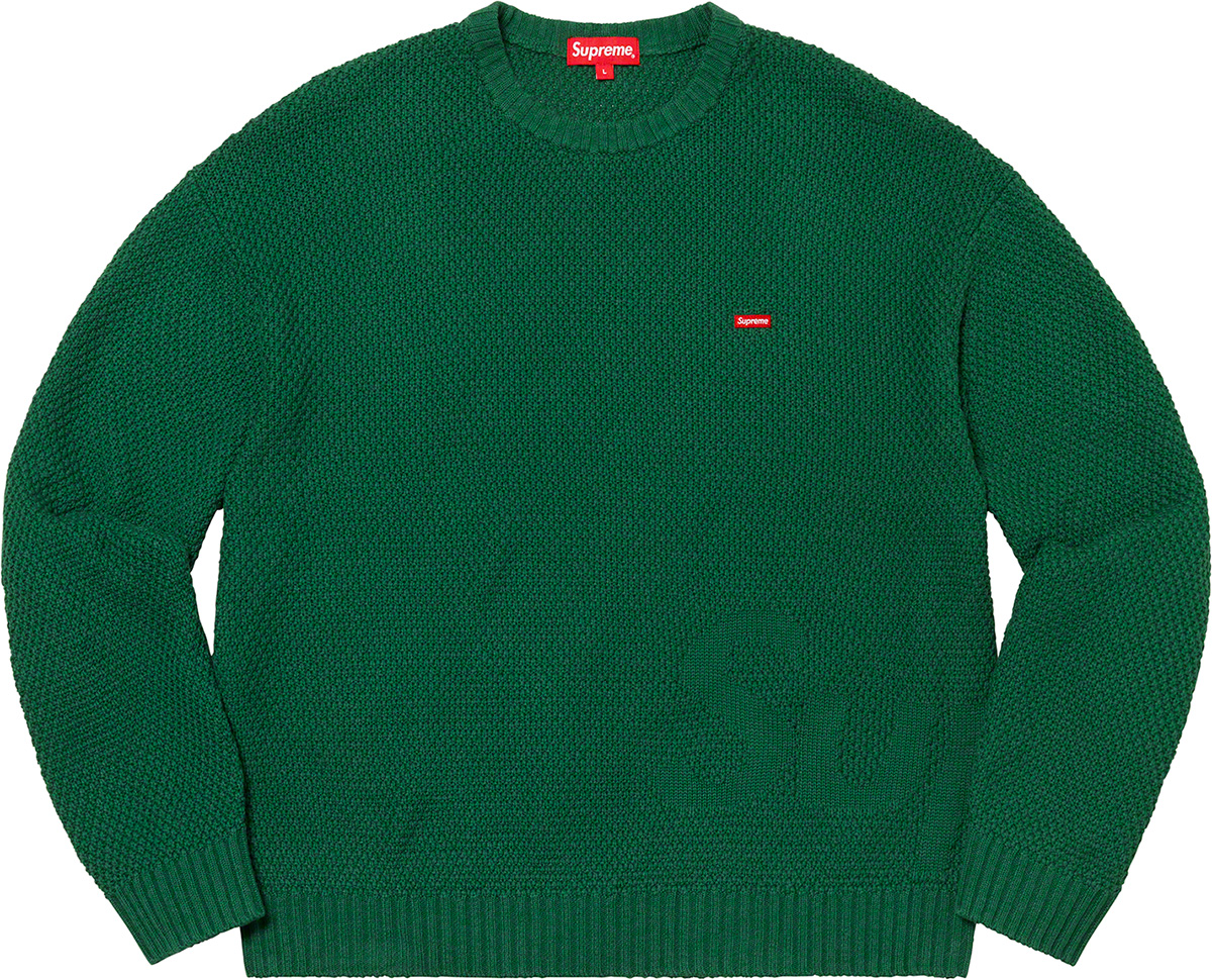 Textured Small Box Sweater - fall winter 2020 - Supreme