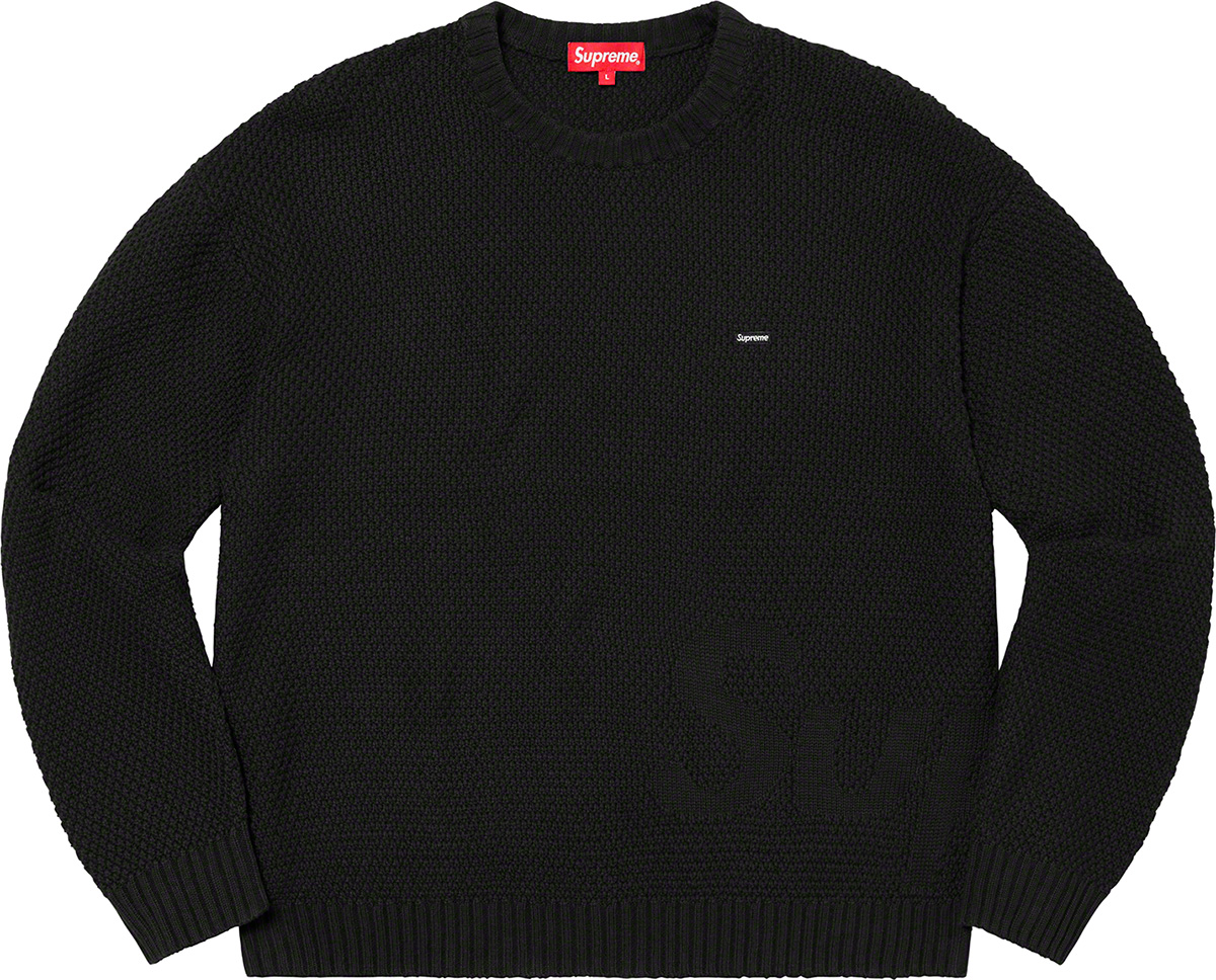 保証商品 Supreme textured small box Sweater XL ニット/セーター