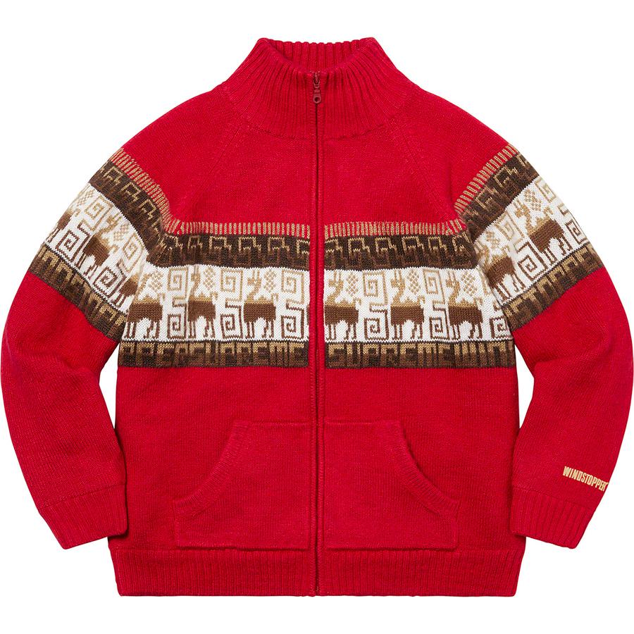 Supreme Chullo WINDSTOPPER Zip Up Sweater (FW20) - $198