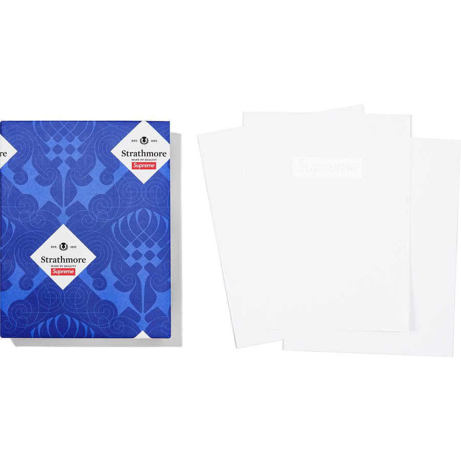 Supreme Supreme Mohawk Strathmore Paper (500 Sheets) releasing on Week 13 for fall winter 2021