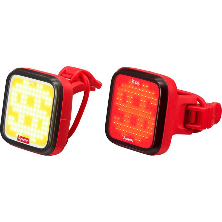 Details on Supreme Knog Blinder Bicycle Lights (Set of 2) from fall winter
                                            2021 (Price is $88)