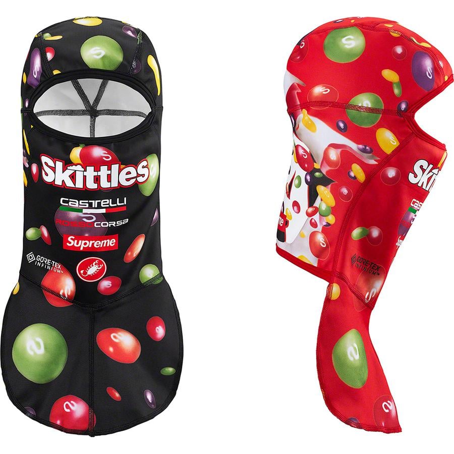 Supreme Supreme Skittles <wbr>Castelli Balaclava for fall winter 21 season