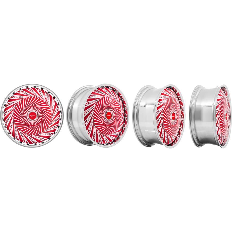 Supreme Supreme Dub Spinner Rims (Set of 4) releasing on Week 3 for fall winter 21