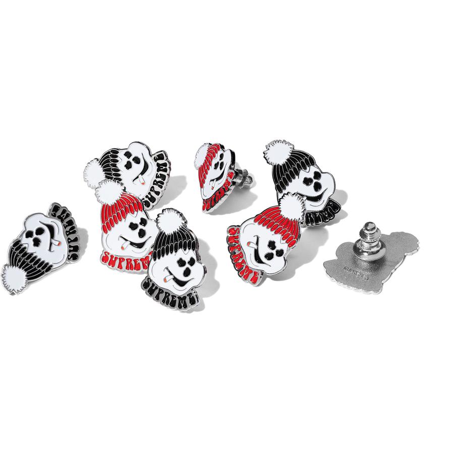 Supreme Snowman Pin releasing on Week 17 for fall winter 2021