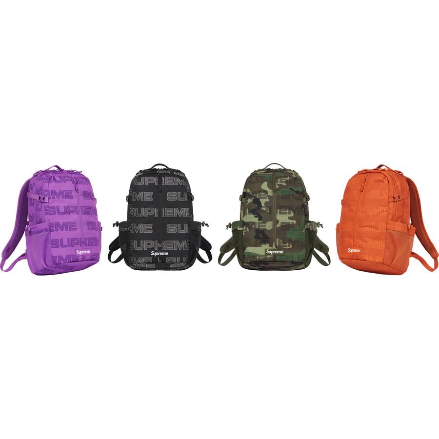 Supreme Backpack releasing on Week 1 for fall winter 2021