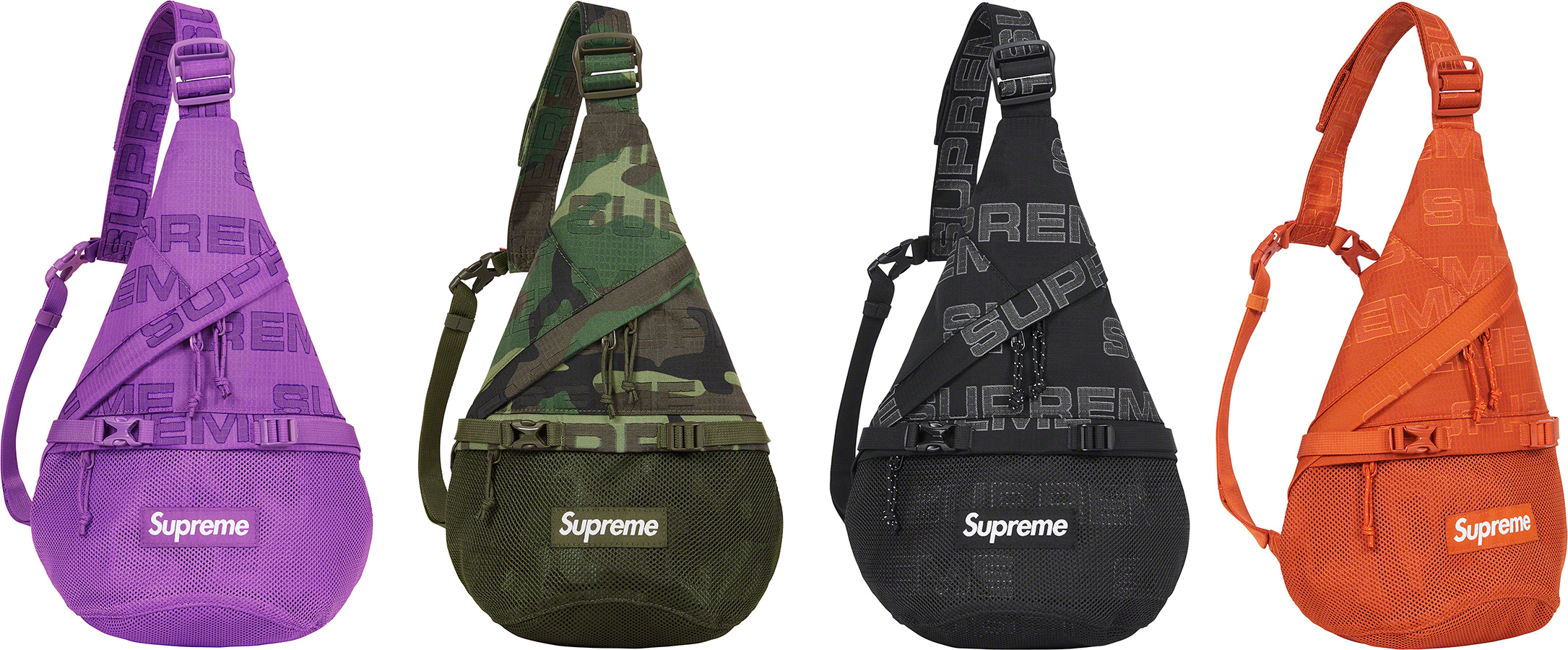 Supreme Sling Bag FW 21 - Woodland Camo