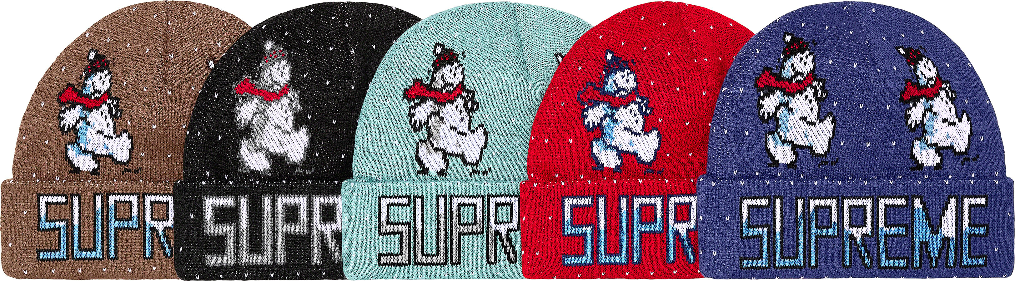 Snowman Beanie - fall winter 2021 - Supreme