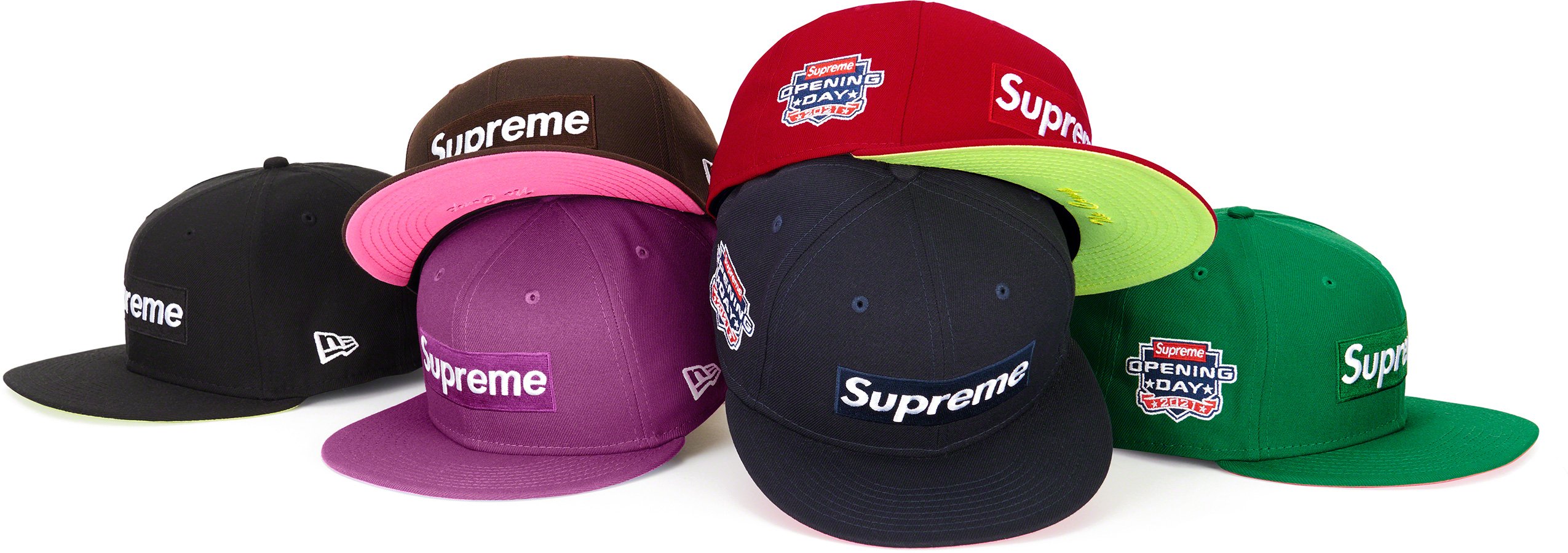 Supreme No Comp Box Logo New Era® www.krzysztofbialy.com