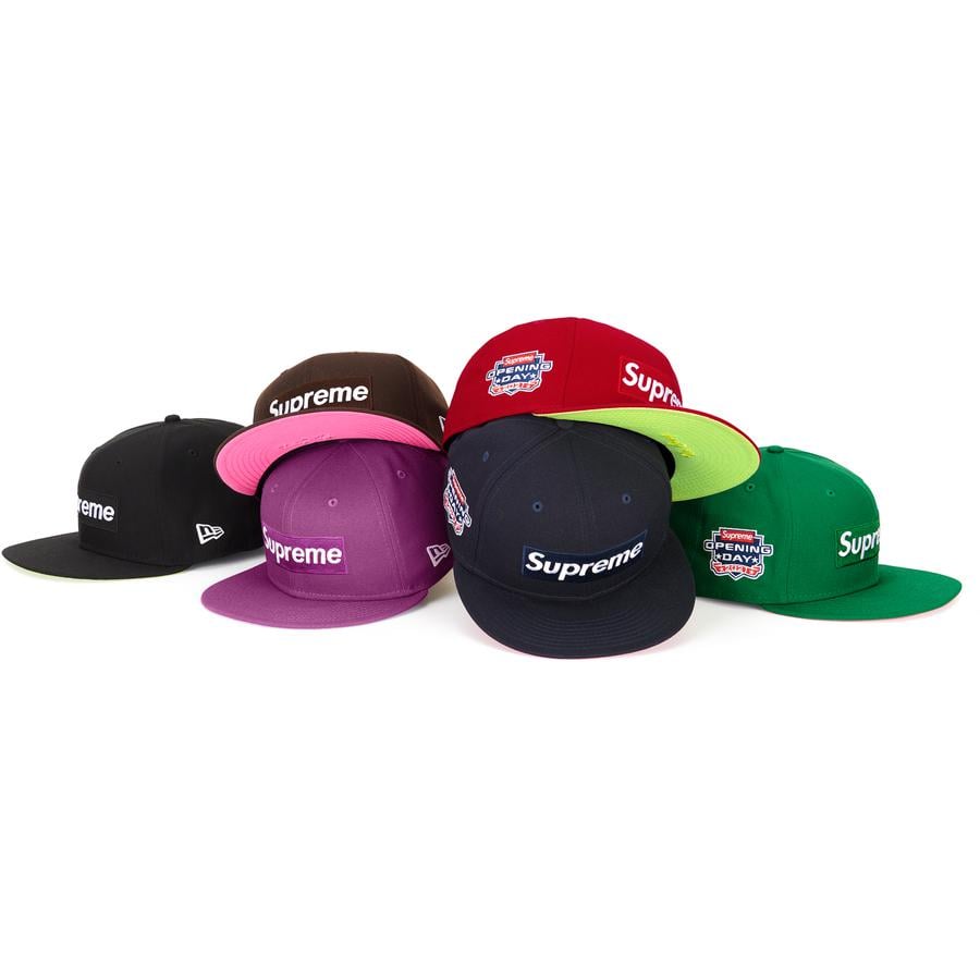 Supreme No Comp Box Logo New Era releasing on Week 4 for fall winter 2021