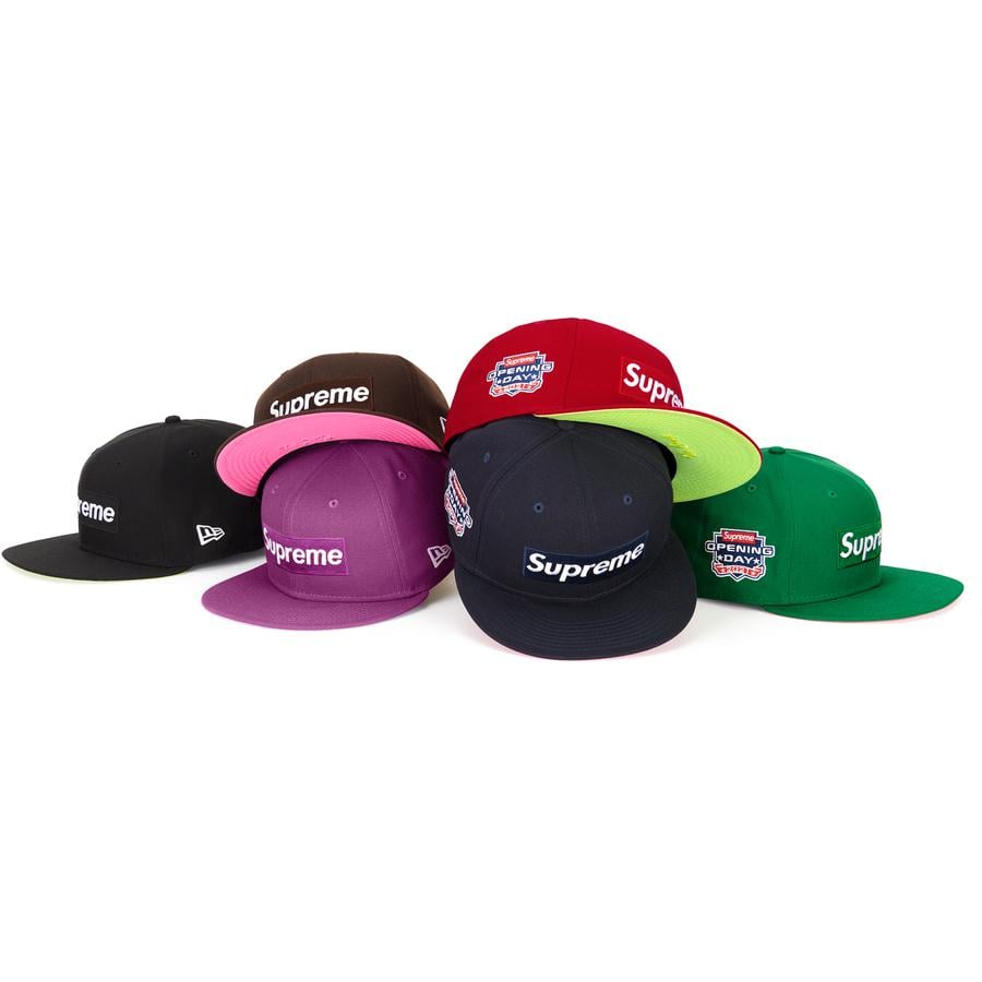 Supreme No Comp Box Logo New Era for fall winter 21 season