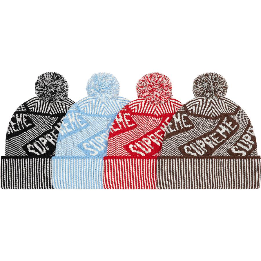 Details on Banner Beanie from fall winter
                                            2021 (Price is $38)