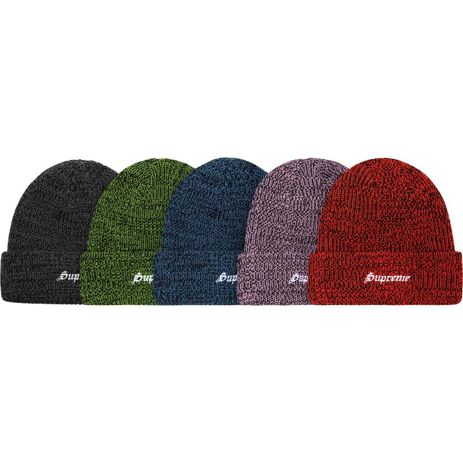 Supreme Twisted Loose Gauge Beanie for fall winter 21 season