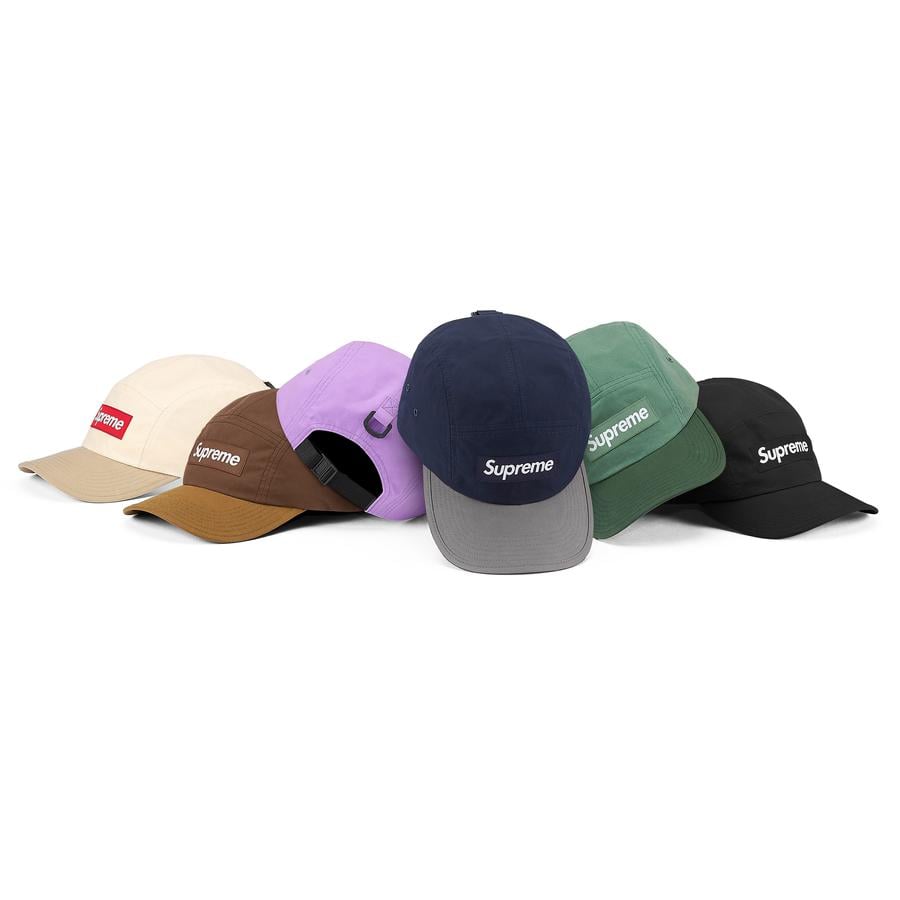 Supreme Waxed Cotton Camp Cap for fall winter 21 season