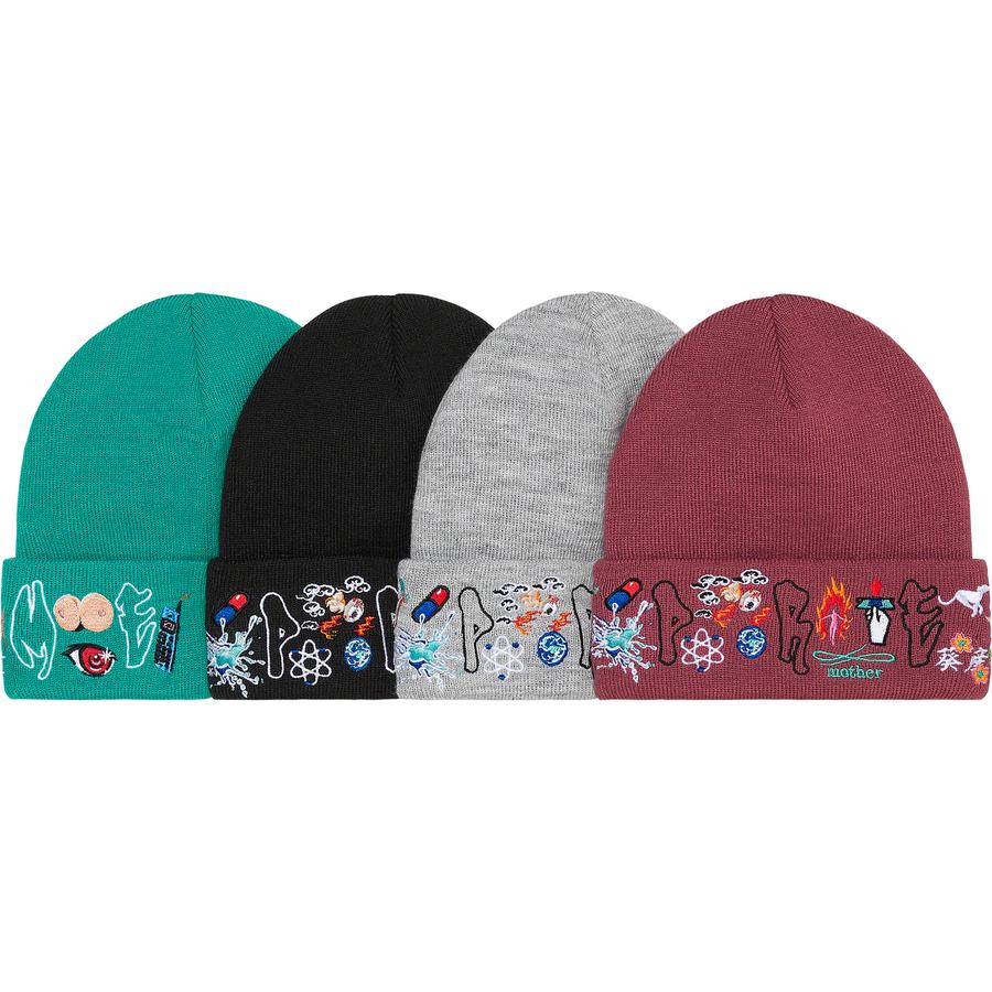 Supreme AOI Icons Beanie for fall winter 21 season