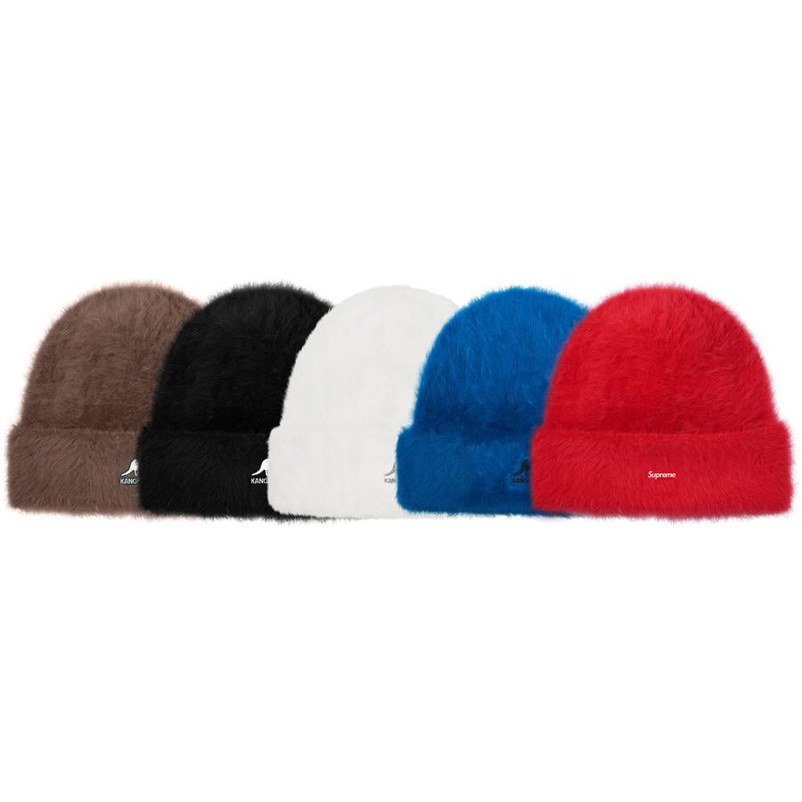 Details on Supreme Kangol Furgora Beanie from fall winter 2021 (Price is $68)
