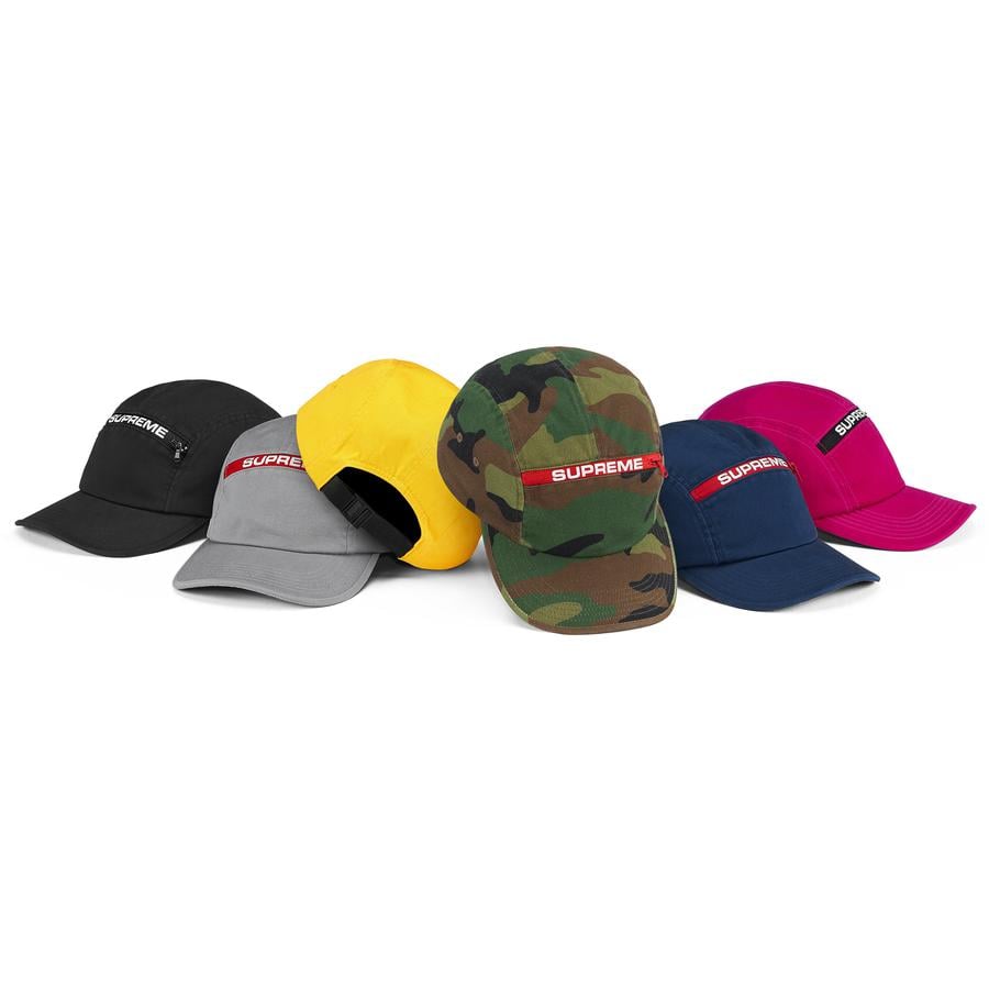 Supreme Top Zip Camp Cap for fall winter 21 season