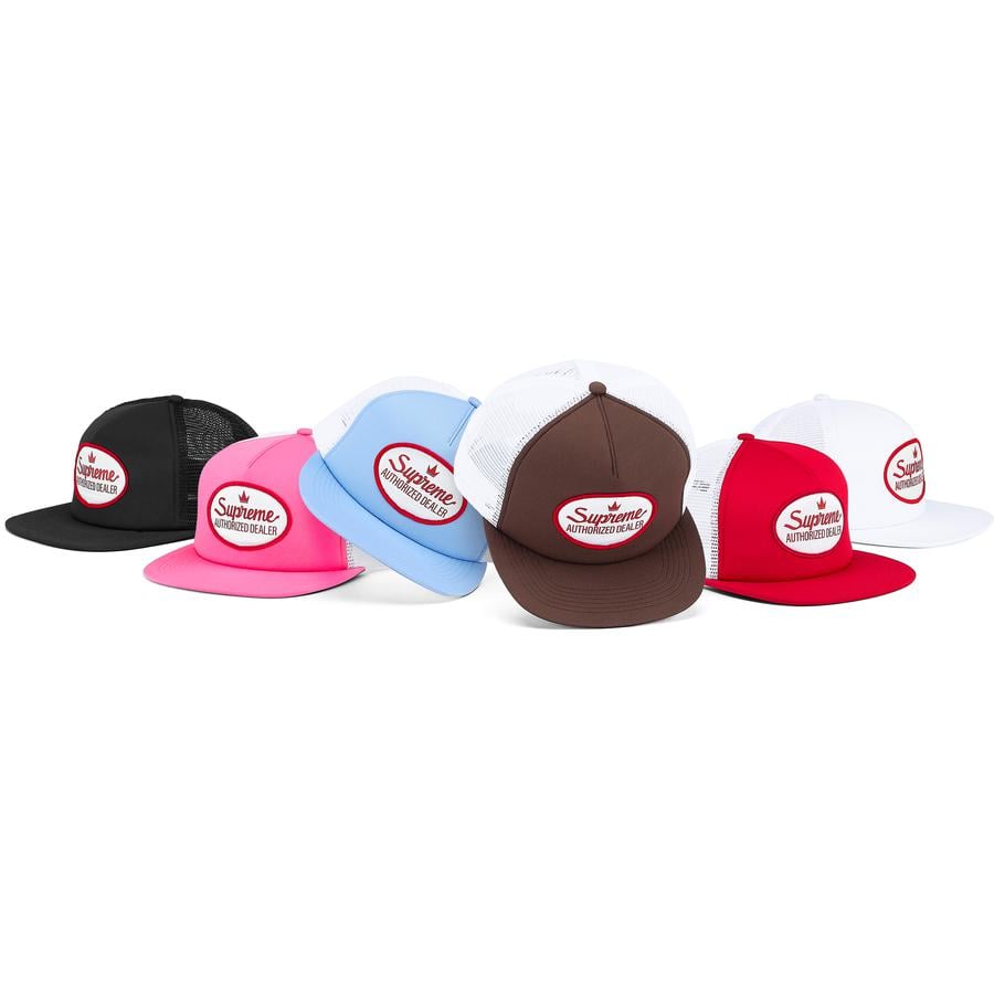 Supreme Authorized Mesh Back 5-Panel for fall winter 21 season