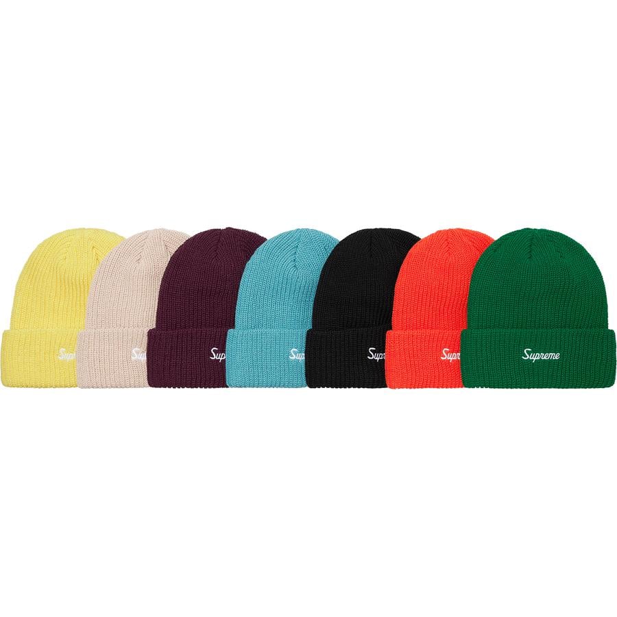 Supreme Loose Gauge Beanie for fall winter 21 season