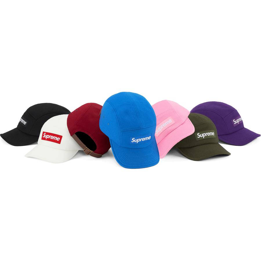 Supreme Wool Camp Cap released during fall winter 21 season