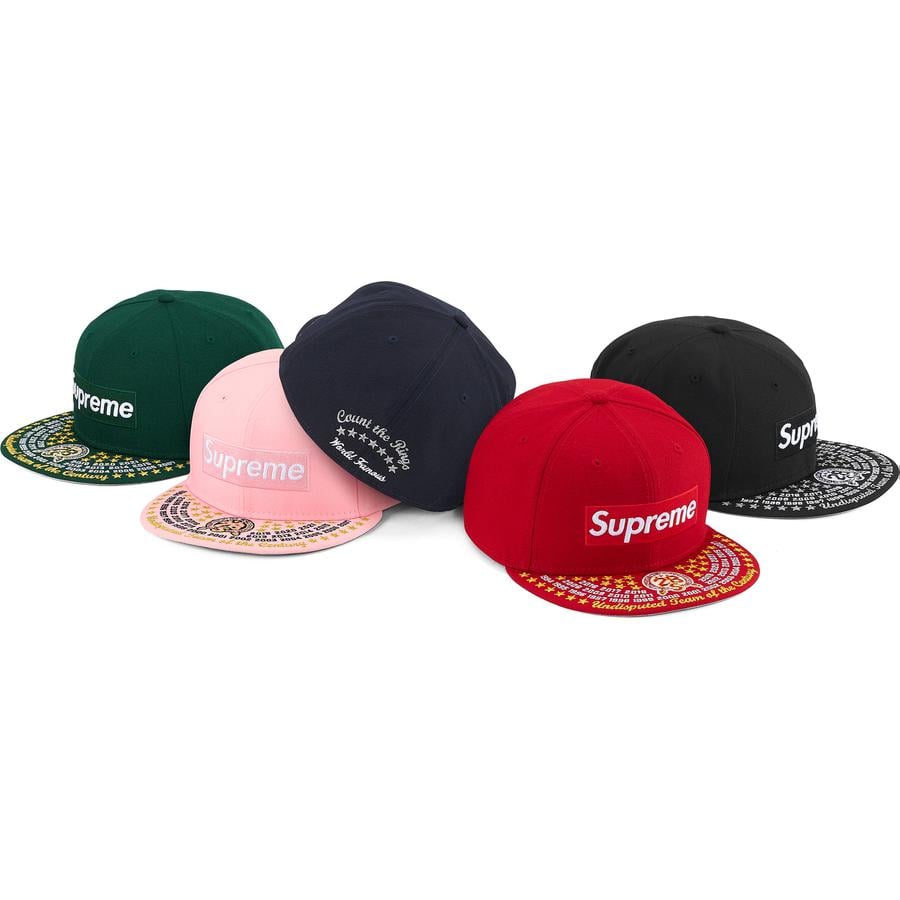 シュプリームundisputed box logo New Era 7. 1/2