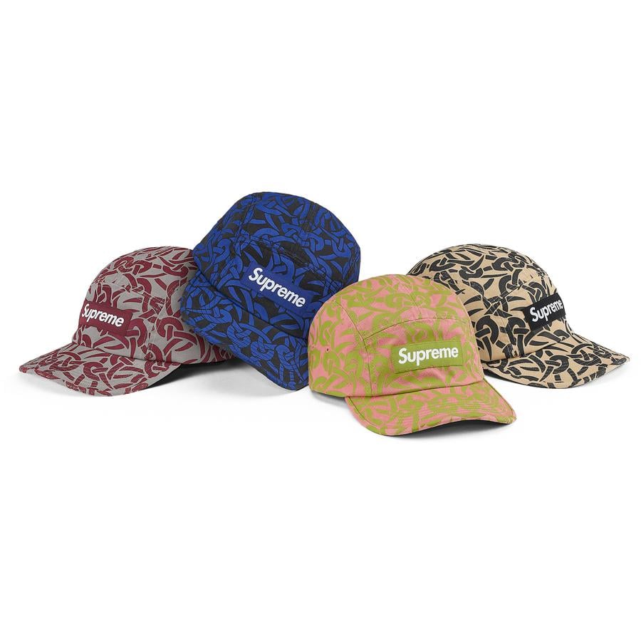 Supreme Celtic Knot Camp Cap for fall winter 21 season