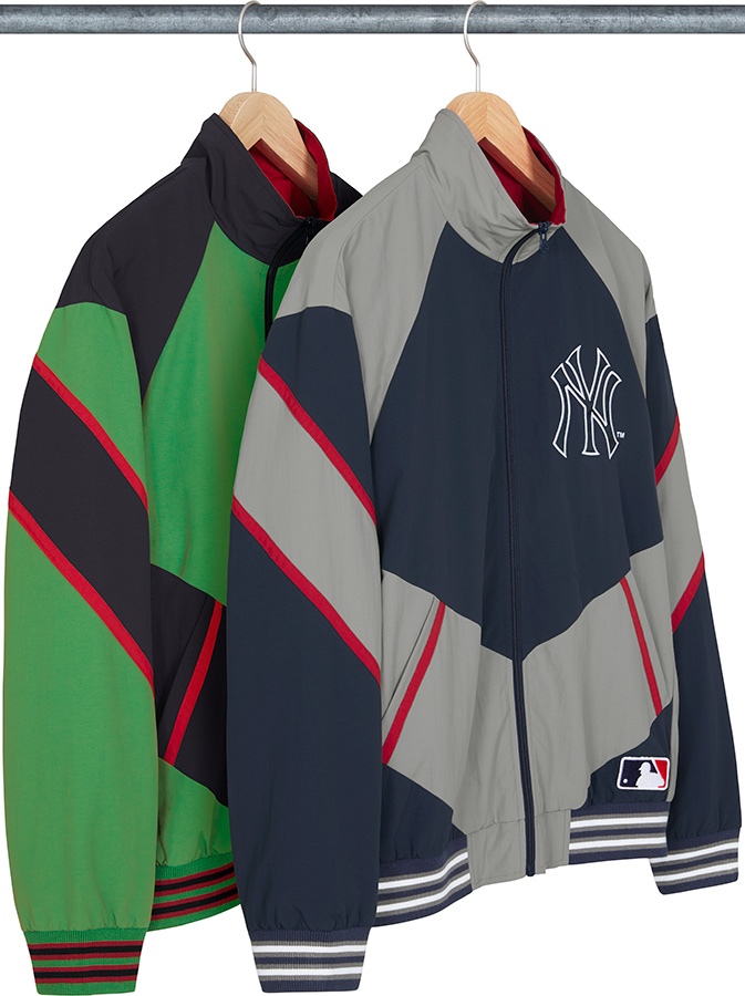 Supreme New York Yankees track jacket ナイロンジャケット ジャケット/アウター メンズ オンライン 支払い 方法
