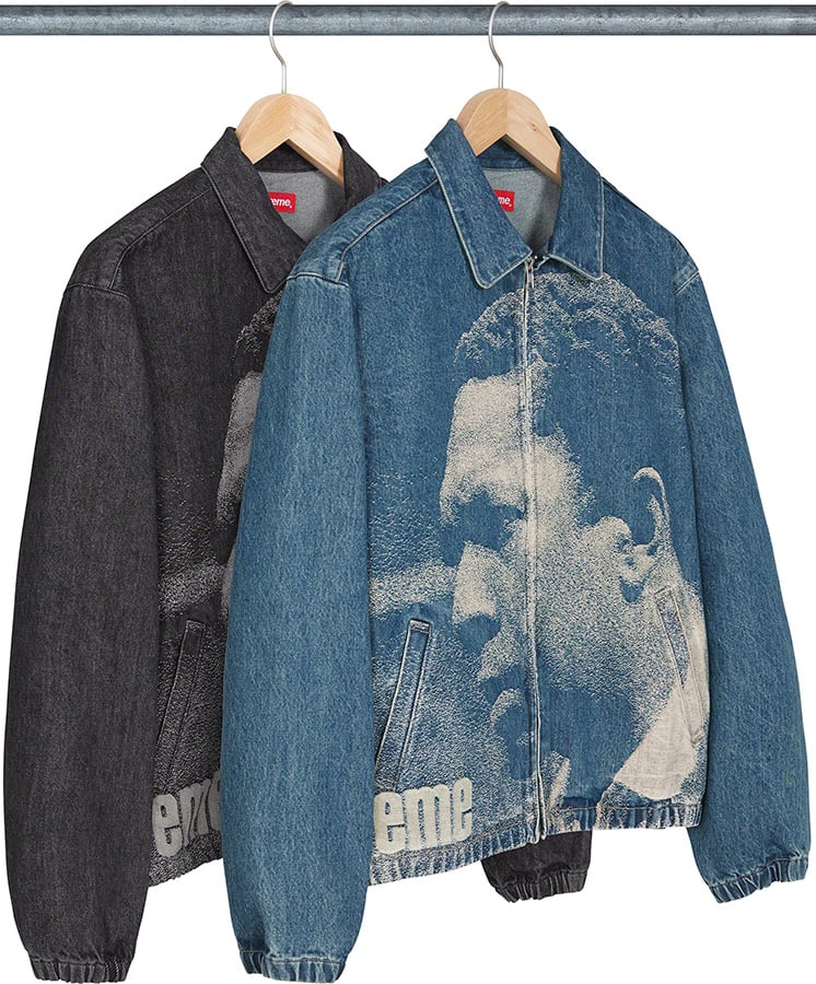 John Coltrane A Love Denim Harrington Jacket - fall winter 2021