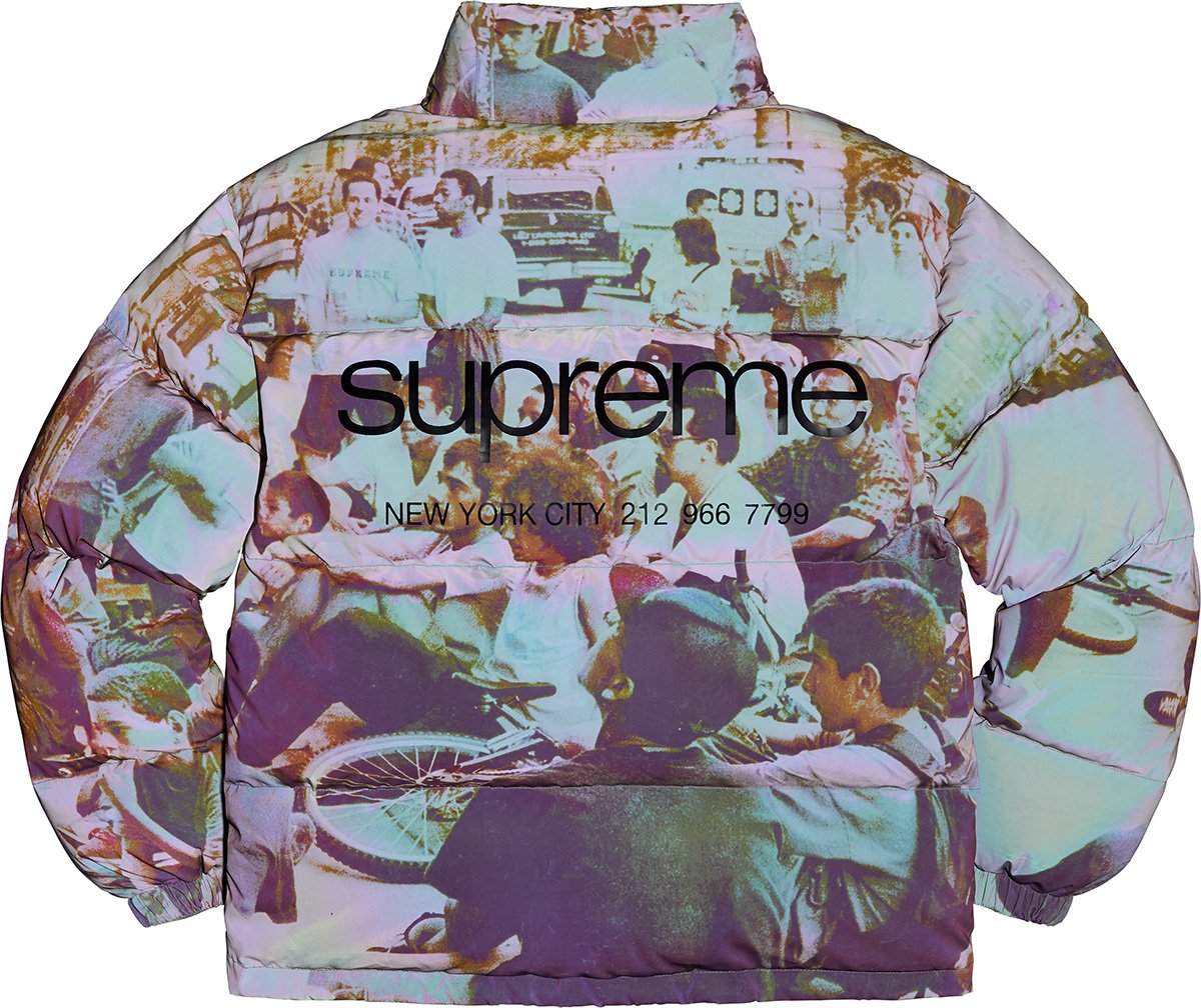 Lafayette Reflective Down Jacket - fall winter 2021 - Supreme