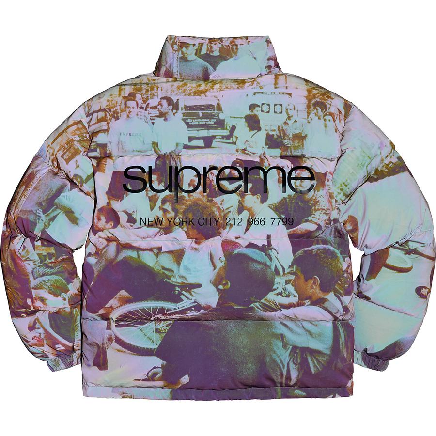 Supreme Lafayette Reflective Down Jacket for fall winter 21 season