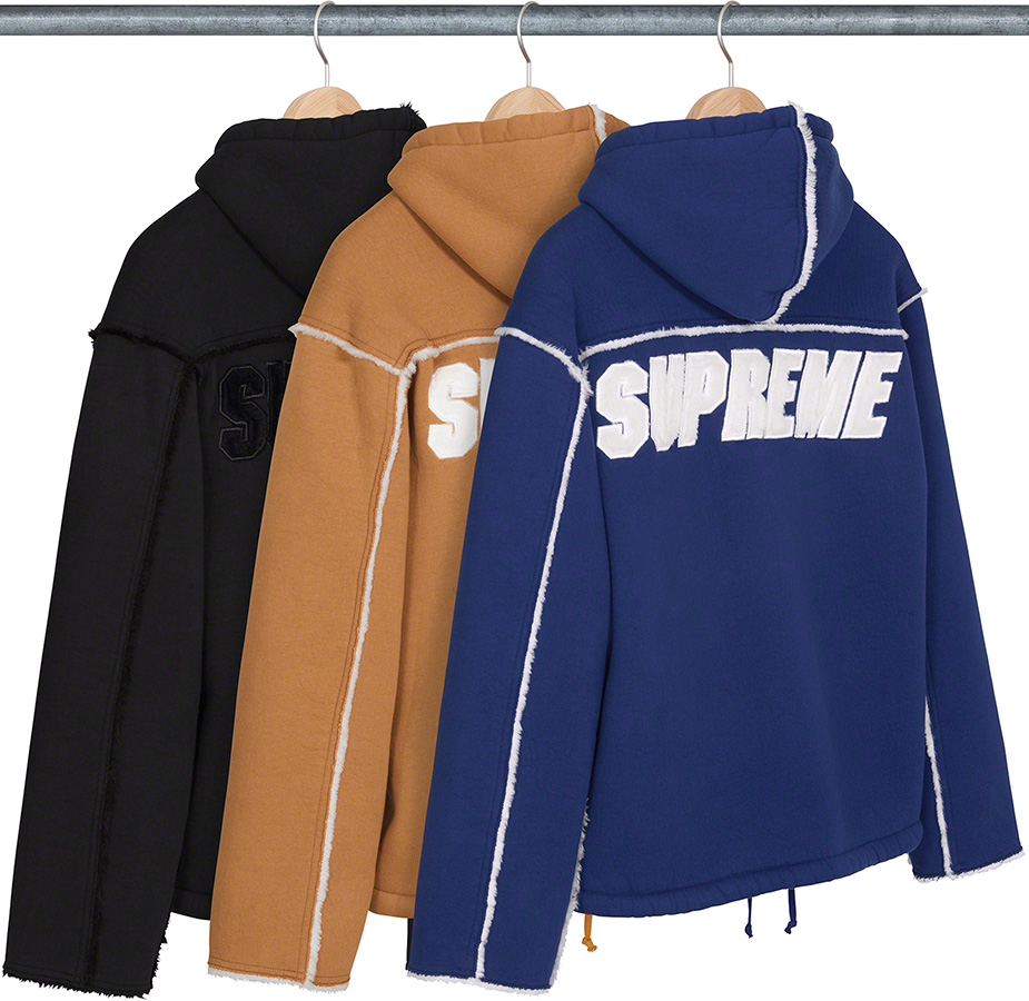 Faux Shearling Hooded Jacket - fall winter 2021 - Supreme