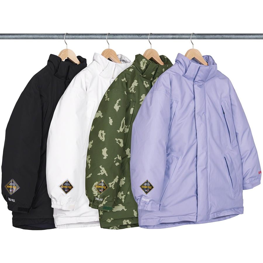 Supreme GORE-TEX 700-Fill Down Parka for fall winter 21 season