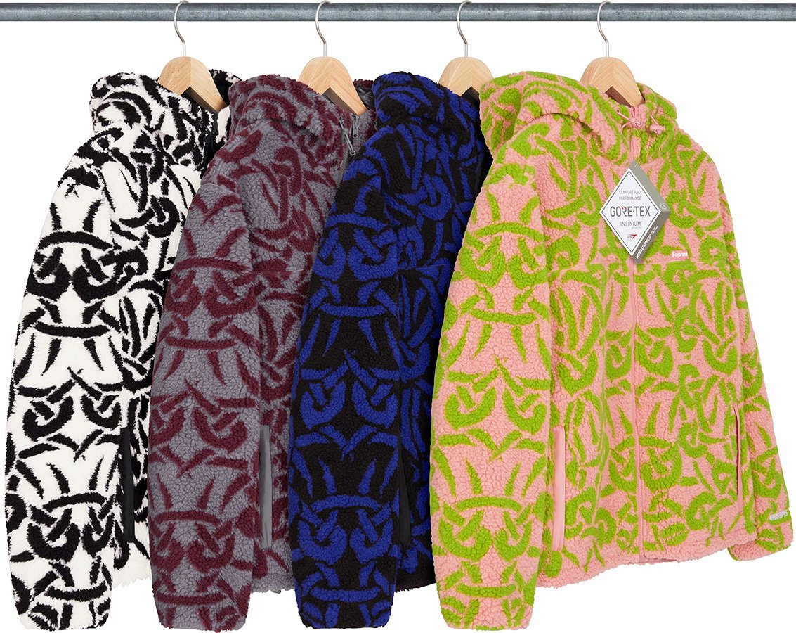 Celtic Knot Reversible WINDSTOPPER Fleece Hooded Jacket - fall