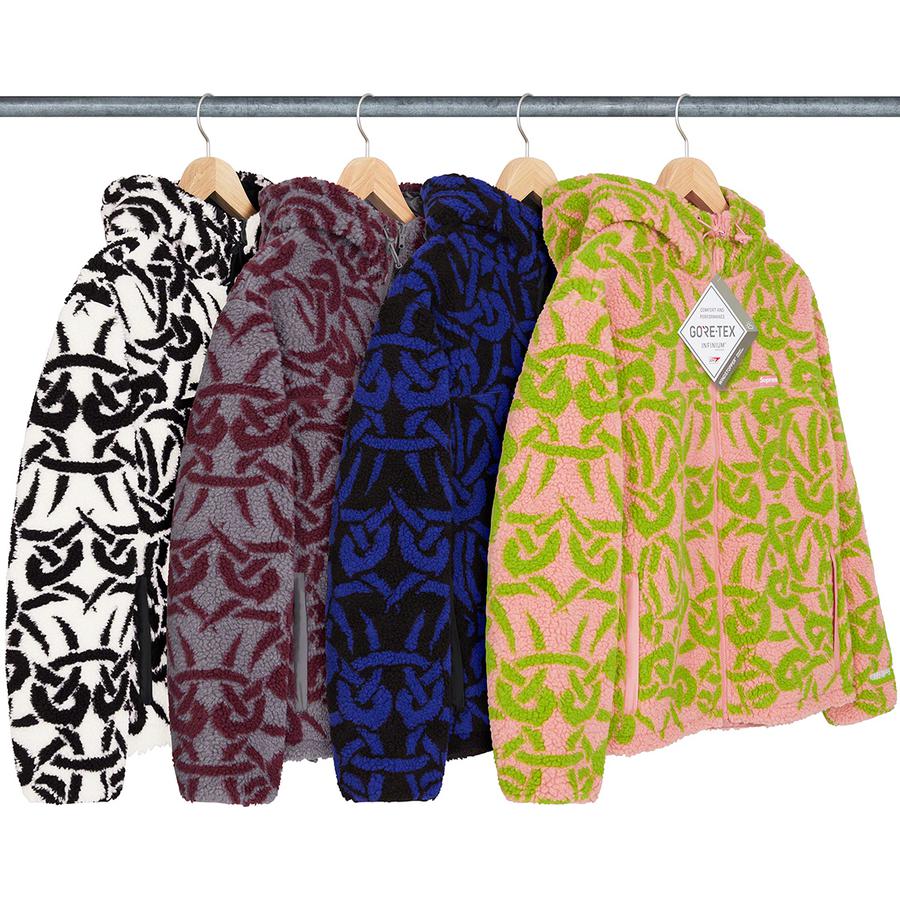 Supreme Celtic Knot Reversible WINDSTOPPER Fleece Hooded Jacket releasing on Week 7 for fall winter 2021