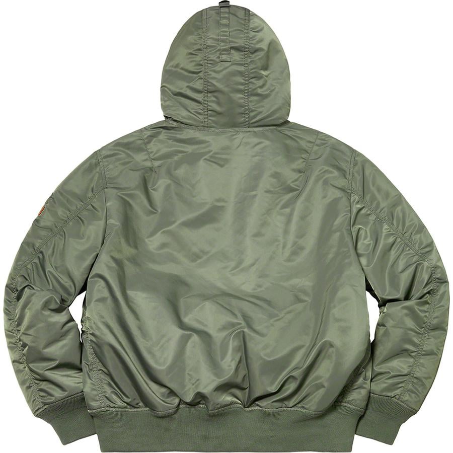 Supreme Hooded MA-1 (FW21) - $328