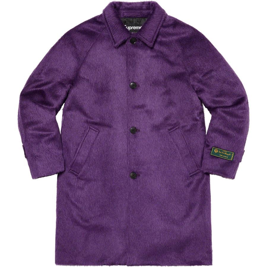 Supreme Alpaca Overcoat (FW21) - $798
