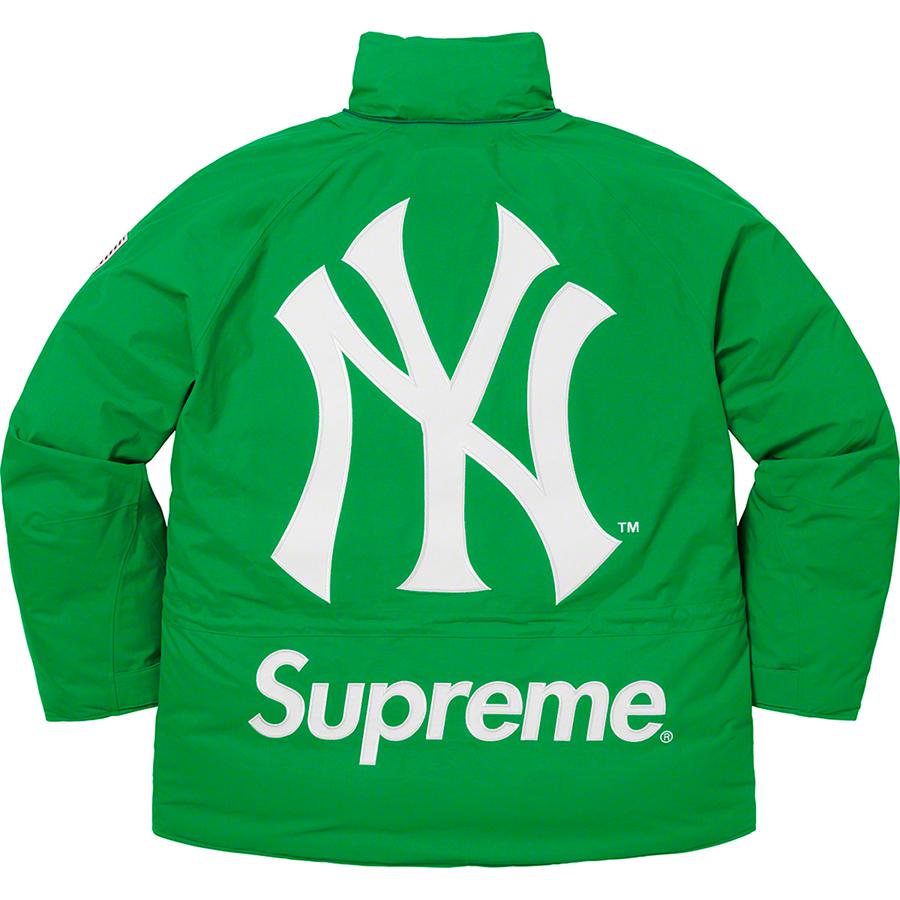 Details on Supreme New York Yankees™ GORE-TEX 700-Fill Down Jacket  from fall winter
                                                    2021 (Price is $668)