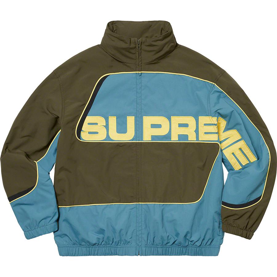 Details on S Paneled Track Jacket  from fall winter
                                                    2021 (Price is $168)