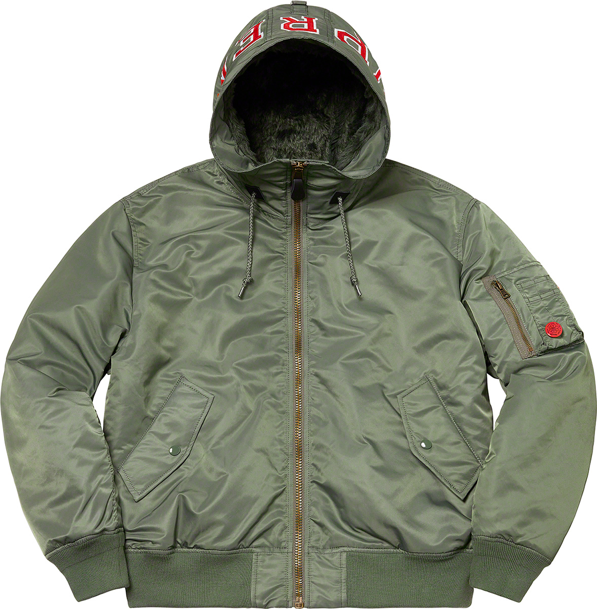 Supreme Hooded MA-1 - ブルゾン