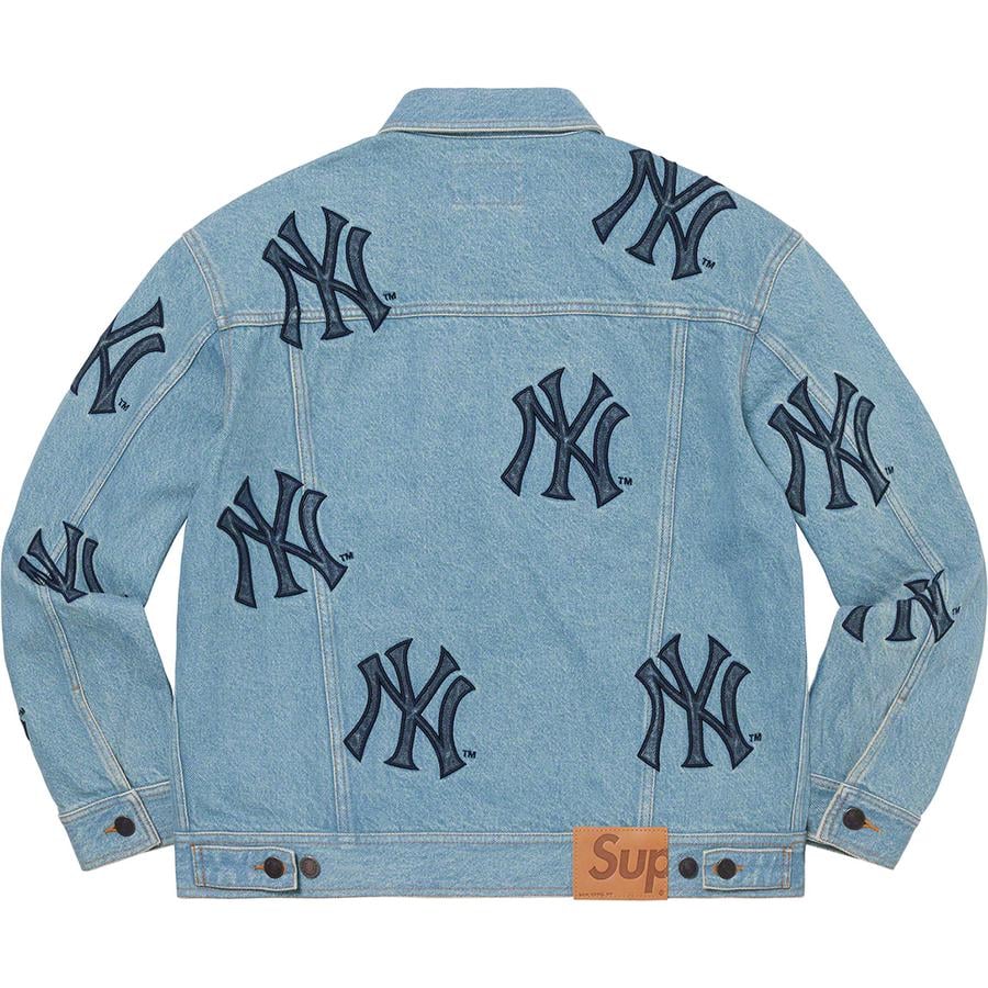 Details on Supreme New York Yankees™Denim Trucker Jacket  from fall winter
                                                    2021 (Price is $268)