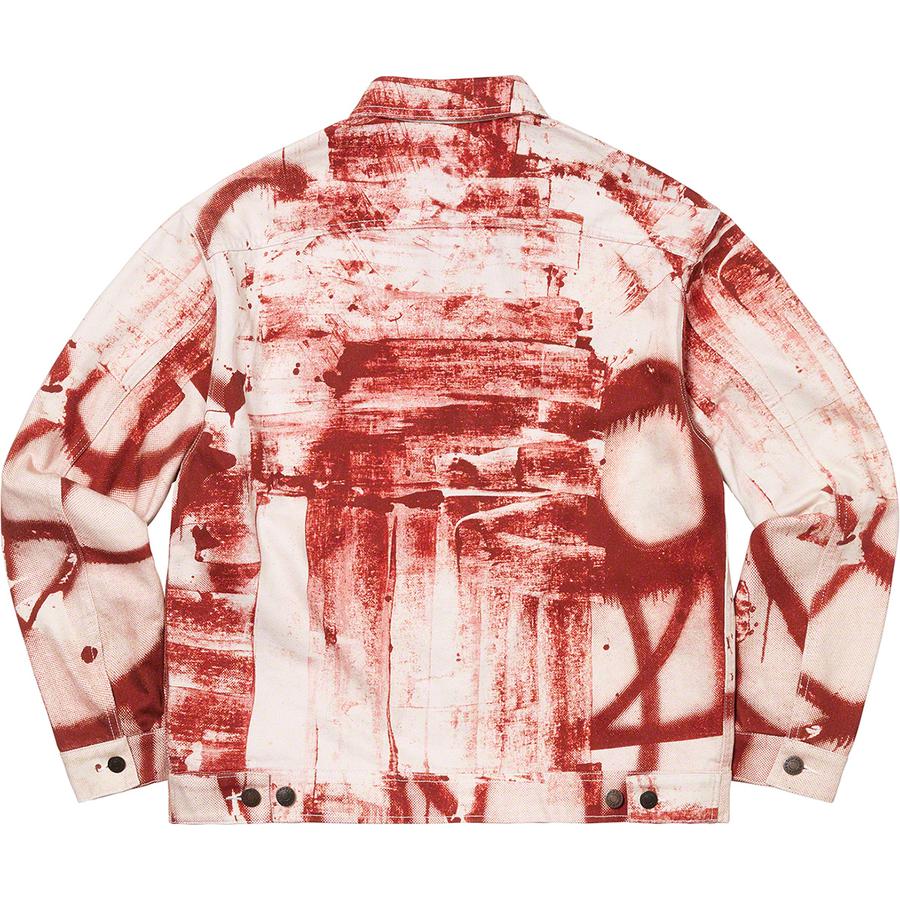 Details on Christopher Wool Supreme Denim Work Jacket  from fall winter
                                                    2021 (Price is $228)