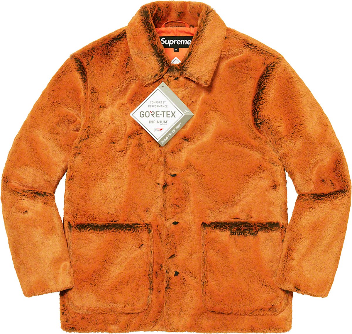 2-Tone Faux Fur Shop Coat - fall winter 2021 - Supreme