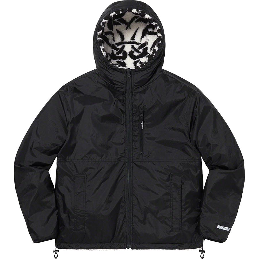 Details on Celtic Knot Reversible WINDSTOPPER Fleece Hooded Jacket  from fall winter 2021 (Price is $238)