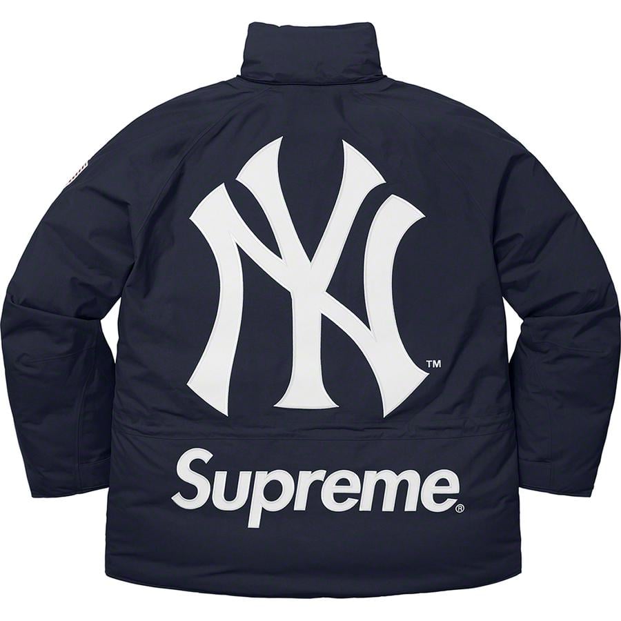 Details on Supreme New York Yankees™ GORE-TEX 700-Fill Down Jacket  from fall winter
                                                    2021 (Price is $668)