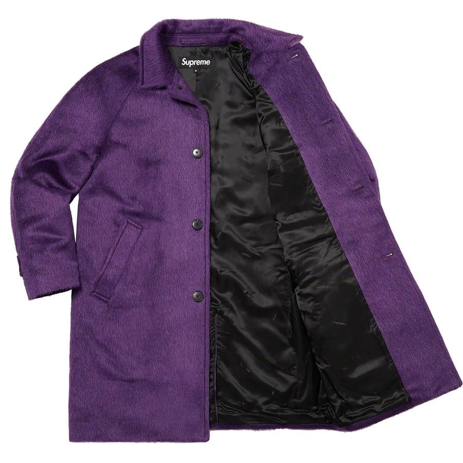 Supreme Alpaca Overcoat (FW21) - $798