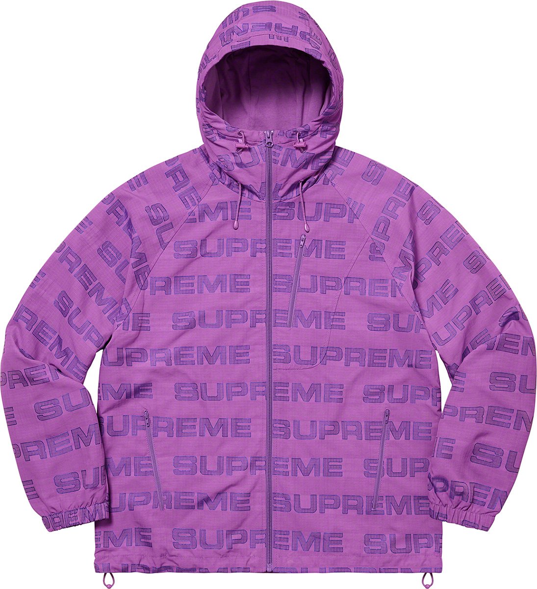 Logo Ripstop Hooded Track Jacket - fall winter 2021 - Supreme