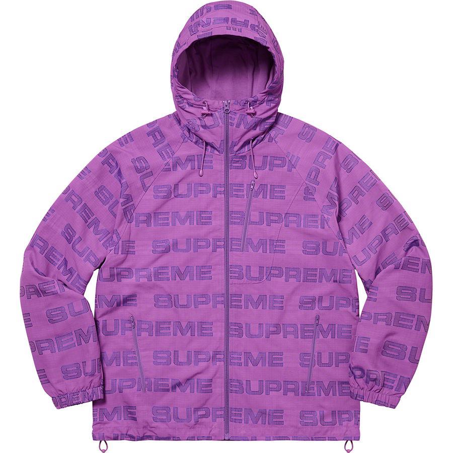 Details on Logo Ripstop Hooded Track Jacket  from fall winter
                                                    2021 (Price is $178)