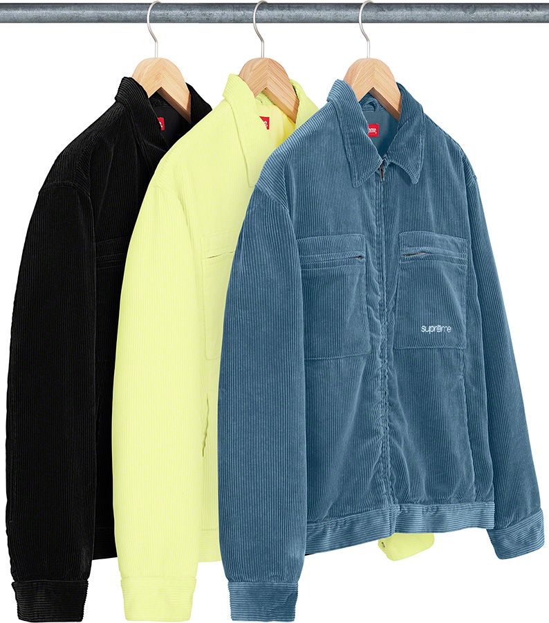 Corduroy Zip Jacket - fall winter 2021 - Supreme